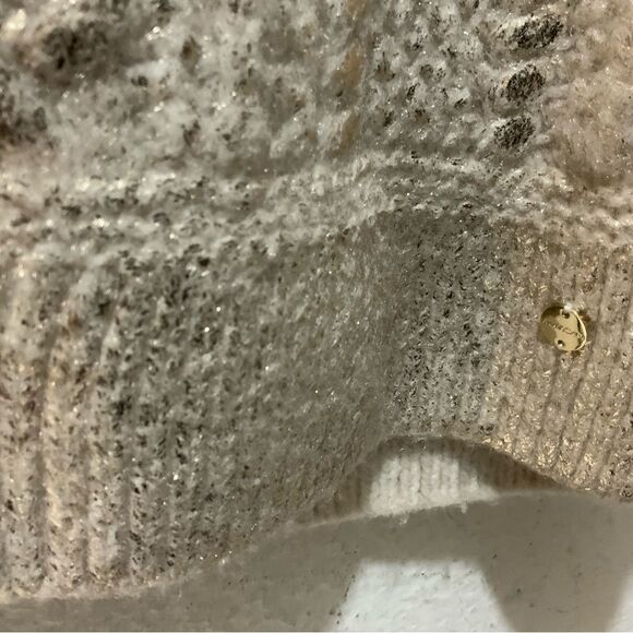 New $590 Marc Cain Yellow Cable Knit Sweater Tank Top virgin wool size N3 / 8 - Picture 9 of 15